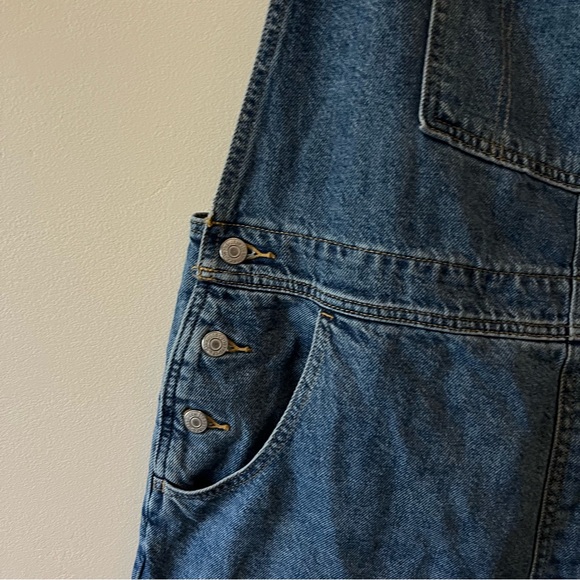 Levi’s Utility Lightweight Shortalls Overalls Denim - Picture 9 of 14